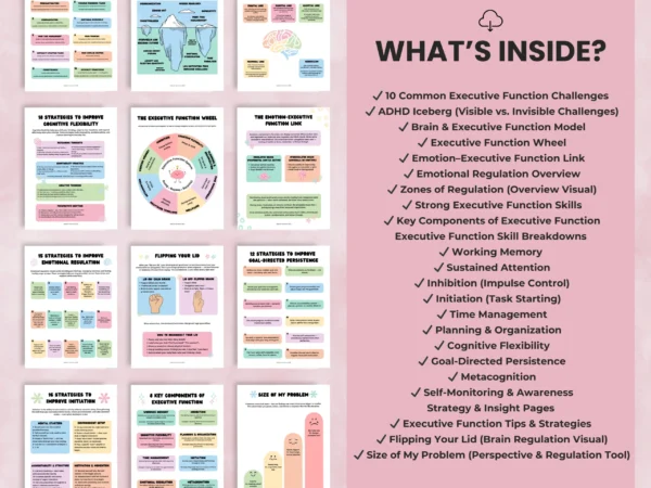 Executive Function Strategy Bundle - Madison