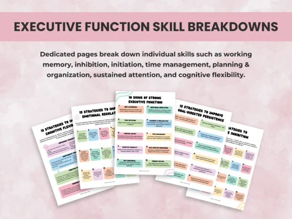 Executive Function Strategy Bundle - Madison